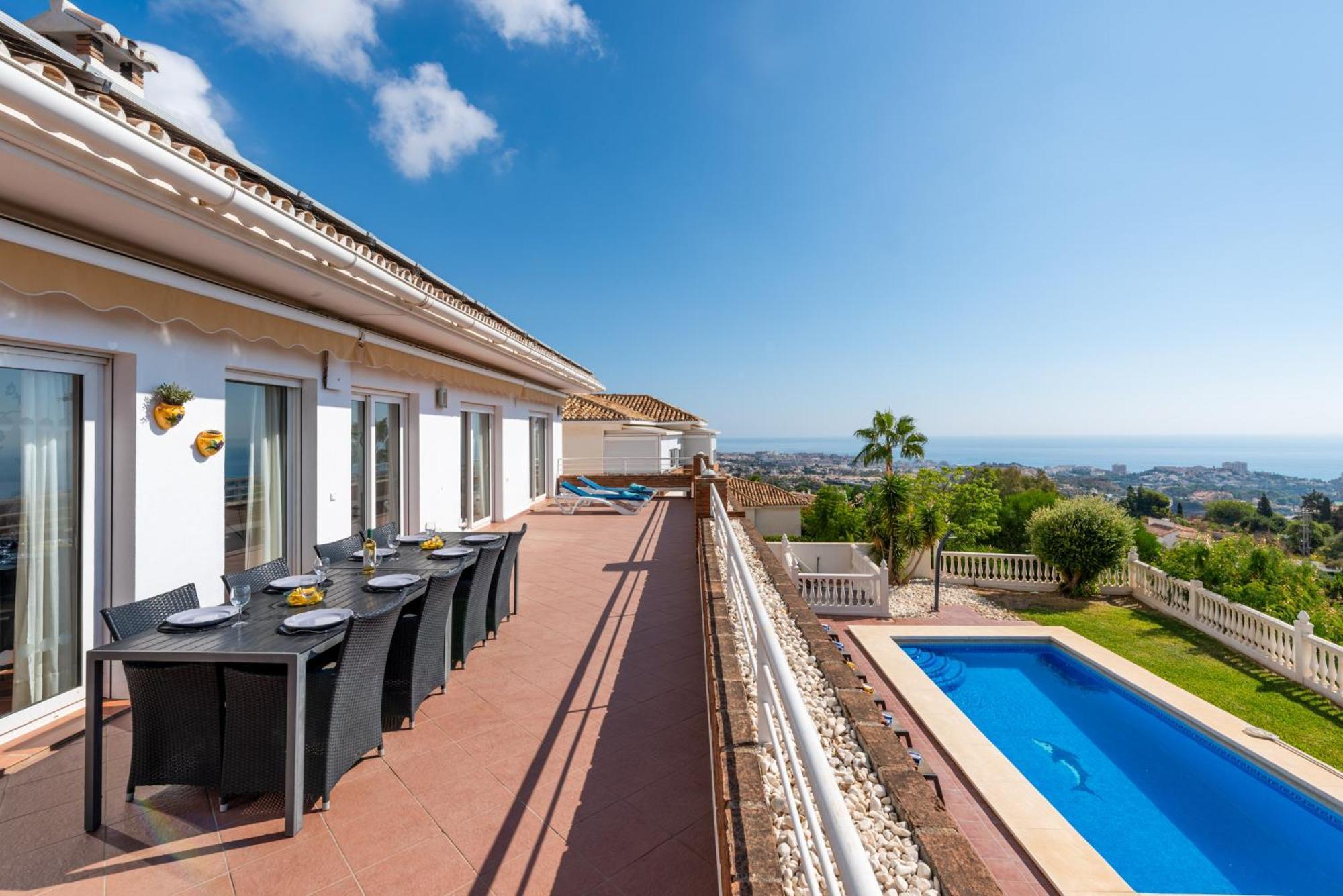 Casa Pamela Villa Benalmadena Bagian luar foto